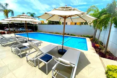 Piscina en o cerca de Residencial Coto Mareta 7 Excelente Departamento con Alberca en Zona Exclusiva de Mazatlán