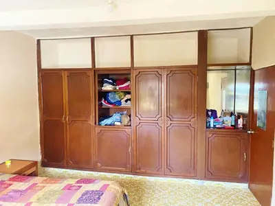 Cama o camas de una habitación en Casa Estancia Viajera Olímpica - 7 Min Malecón