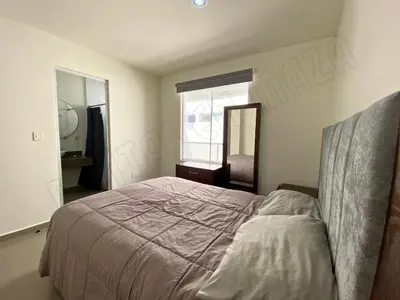 Cama o camas de una habitación en Residencial Coto Mareta 8 Excelente Departamento con Alberca en Zona Exclusiva de Mazatlán