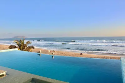Vista general del mar o vista desde el apartamento