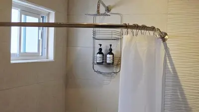 Un baño de Habitacion Cedro