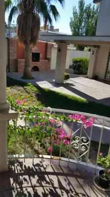 Jardín al aire libre en Casa Huesped San Marcos