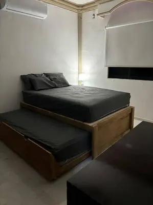 Cama o camas de una habitación en Casa Lomas 141