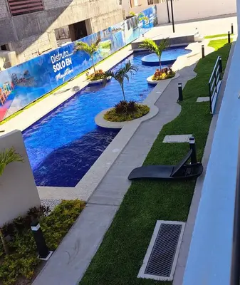 Piscina en o cerca de Marina Cerritos Coral del Mar - 4 Albercas de Lujo - 1 Min Playas