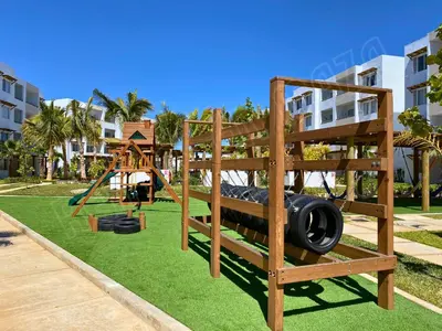 Zona de juegos infantil en Nuevo y Muy Bonito Departamento Almarena 4