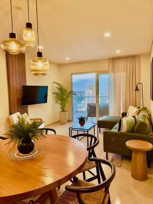 Plano de Condo Delfín - Beach Tower