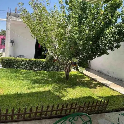 Jardín al aire libre en Casa Bonita Con Palapa
