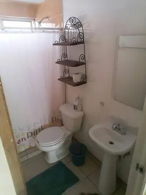 Un baño de La casa Rustica