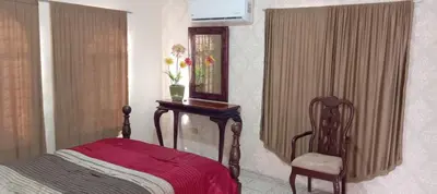 Cama o camas de una habitación en Departamento J y L