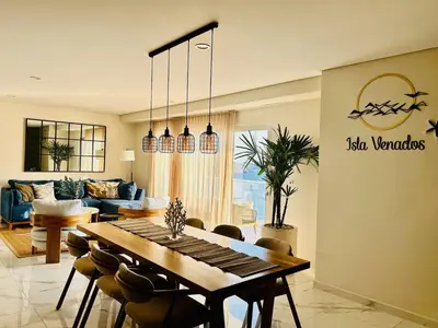 Zona de estar de Isla Venados - Beach Condo