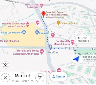 Plano de Departamento cerca del Consulado