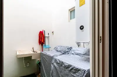 Cama o camas de una habitación en Depa Ejetutivo en Centro de Historico de DGO
