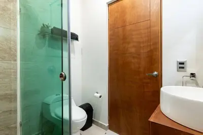 Un baño de Depa Ejetutivo en Centro de Historico de DGO