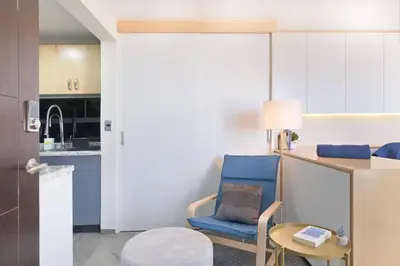 Una cocina o zona de cocina en Depa Ejecutivo Con Vista en Corazon de DGO