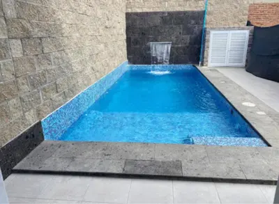 Piscina en o cerca de Departamento El Tesoro - Olas Azules - 3 Min Malecón y Playas