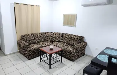 Zona de estar de MAZA HOUSE, Cerca de la playa, privada con alberca