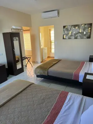 Cama o camas de una habitación en Hotel Vistas Juventud