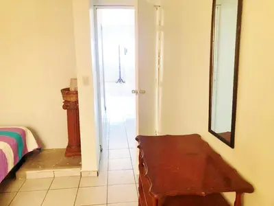 Cama o camas de una habitación en Olímpica - Departamento Arcoíris - 5 Min Malecón