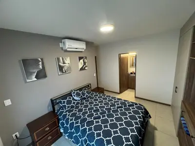 Cama o camas de una habitación en Departamento Nuevo Frente al TSM