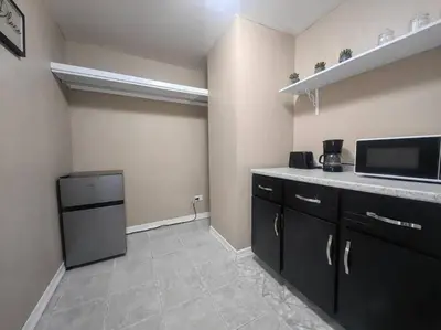Una cocina o zona de cocina en Casa Rosa