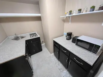 Una cocina o zona de cocina en Casa Rosa