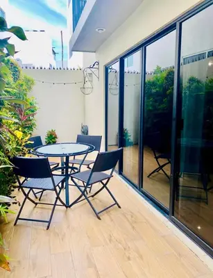 Un balcón o terraza de Departamento Olamar