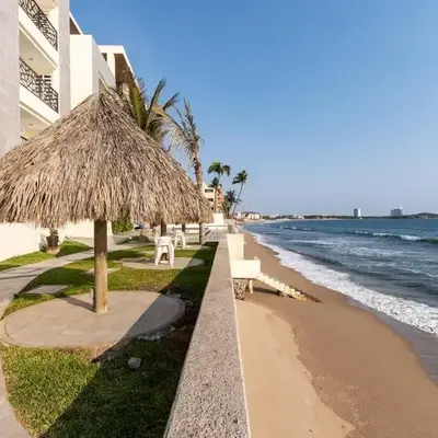 Departamento frente al mar cerca de Mazagua