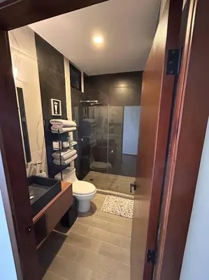 Un baño de Stunning Oceanview apartment in Mazatlan