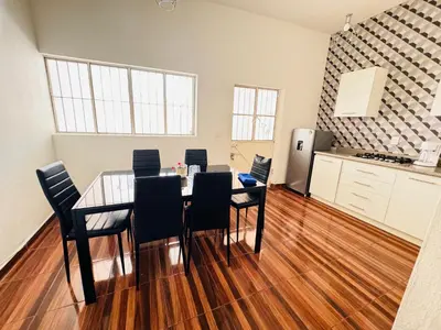 Plano de la casa de los abuelos a 150 metros del mar