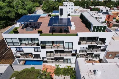 Edificio en el que se encuentra el apartamento