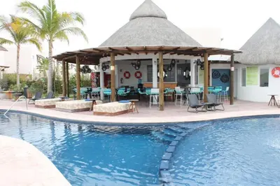 Piscina en o cerca de Depa playa esmeralda
