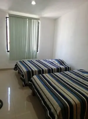 Cama o camas de una habitación en Casa Cedros