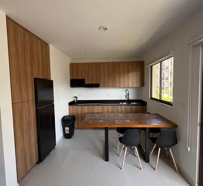 Una cocina o zona de cocina en Fantástico departamento en Cerritos OCEANNA Frente al MAR - 237 A -