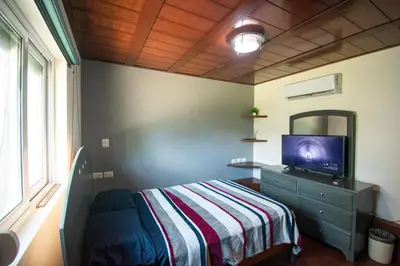 Cama o camas de una habitación en Condominio en la marina Pacifika