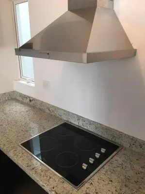 Plano de Moderno Condominio alberca a 800 metros de playa
