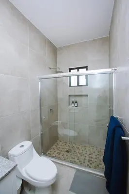 Un baño de Exclusive pool house