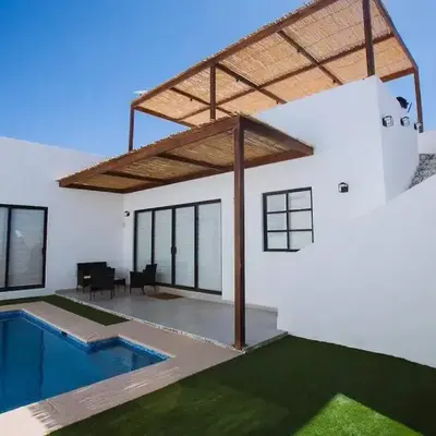 Exclusive pool house
