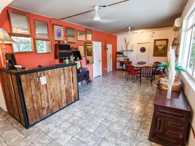 Una cocina o zona de cocina en Hotel Casa los Abuelos