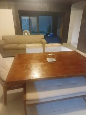 Zona de estar de La aldeadelicias