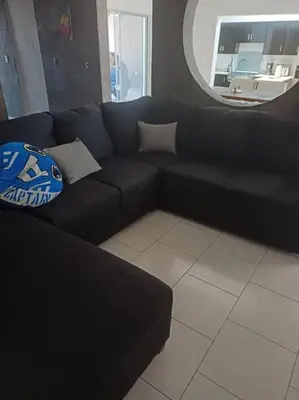 Zona de estar de La aldeadelicias