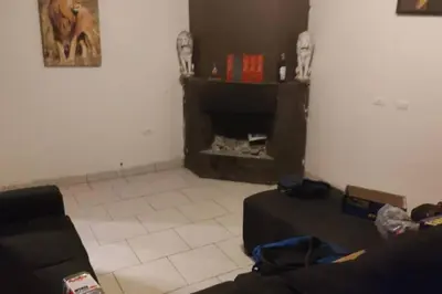 Zona de estar de La aldeadelicias