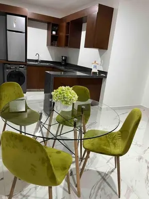 Una cocina o zona de cocina en Miiv departamento Mazatlán