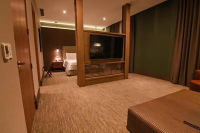 Zona de estar de Moka Boutique Hotel