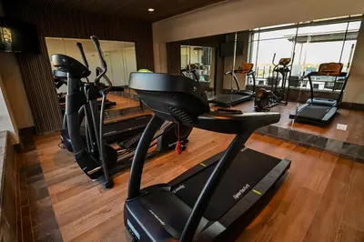 Gimnasio o instalaciones de fitness de Moka Boutique Hotel