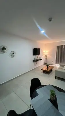 Una televisión o centro de entretenimiento en Blue Mazatlán