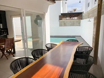 Piscina en o cerca de Casa con alberca privada en Almarena