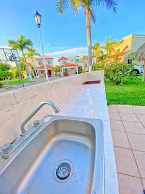 Jardín al aire libre en Beautiful Residence in the most exclusive preserve