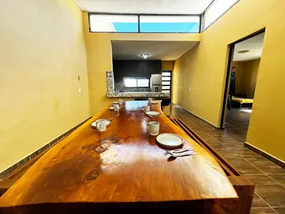 Plano de Amplia casa en Parras con wifi, fogatero y asador