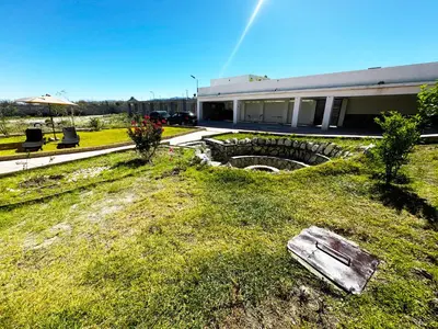 Jardín al aire libre en Amplia casa en Parras con wifi, fogatero y asador
