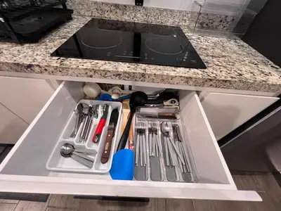 Una cocina o zona de cocina en 1 Minuto a la Playa en Mazatlan